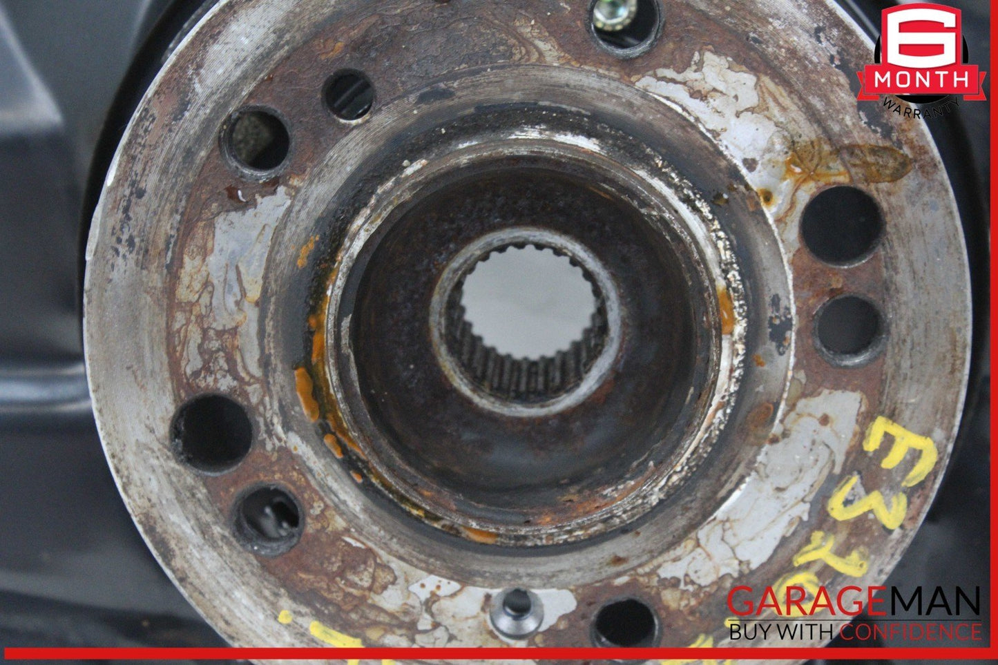 96-02 Mercedes W210 E320 Rear Left Driver Side Spindle Knuckle Wheel Hub