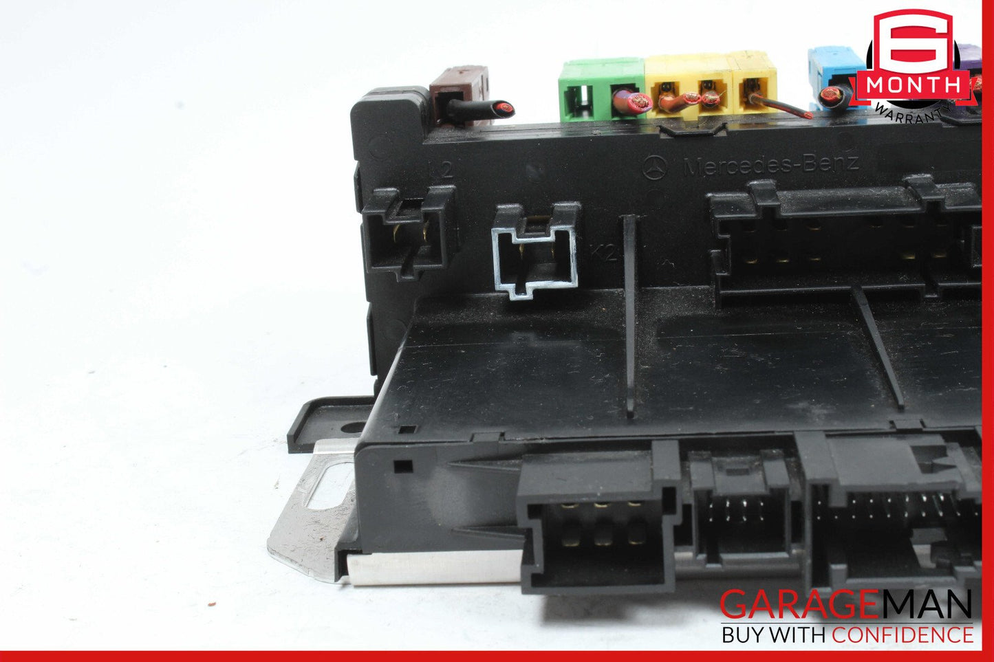 03-12 Mercedes R230 SL500 SL55 SL65 AMG Rear SAM Fuse Box Relay Module Assembly