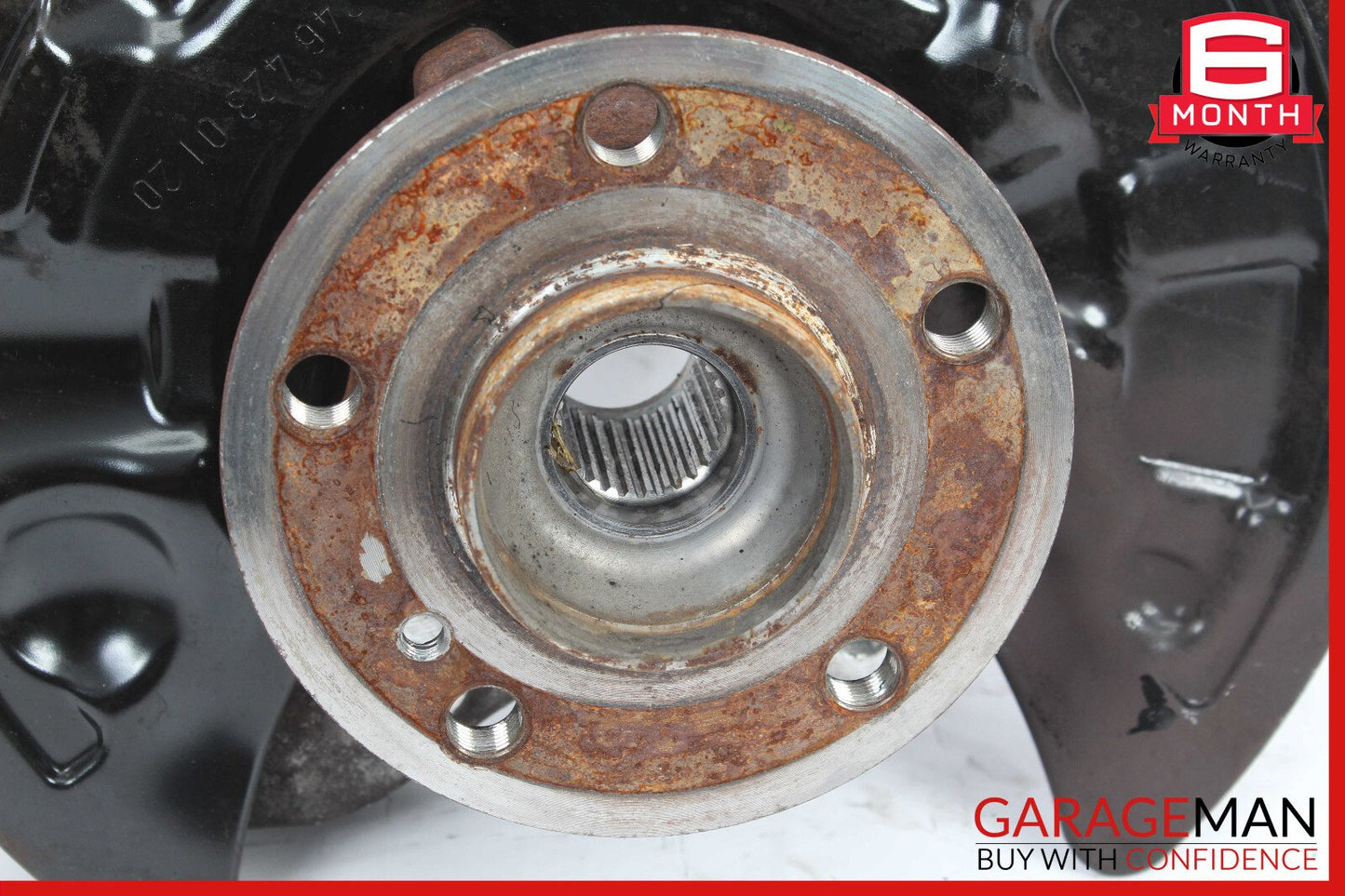 14-19 Mercedes W117 CLA45 4Matic Rear Left Wheel Carrier Spindle Knuckle Hub