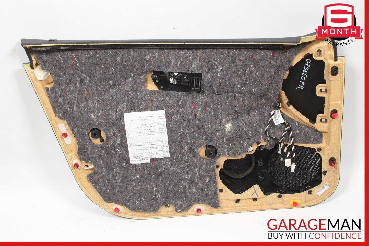 07-09 Mercedes W221 S550 Front Right Side Interior Door Trim Panel Anthracite