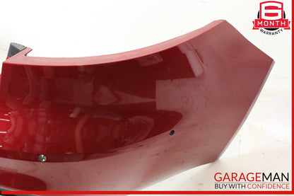 16-20 Jaguar XF Rear Bumper Panel Cover Red OEM