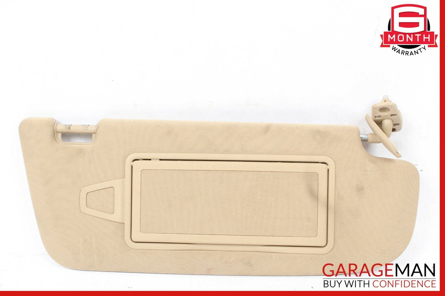 07-14 Mercedes W221 S550 CL550 Right Side Sun Visor Sunvisor Shade Cover Brown
