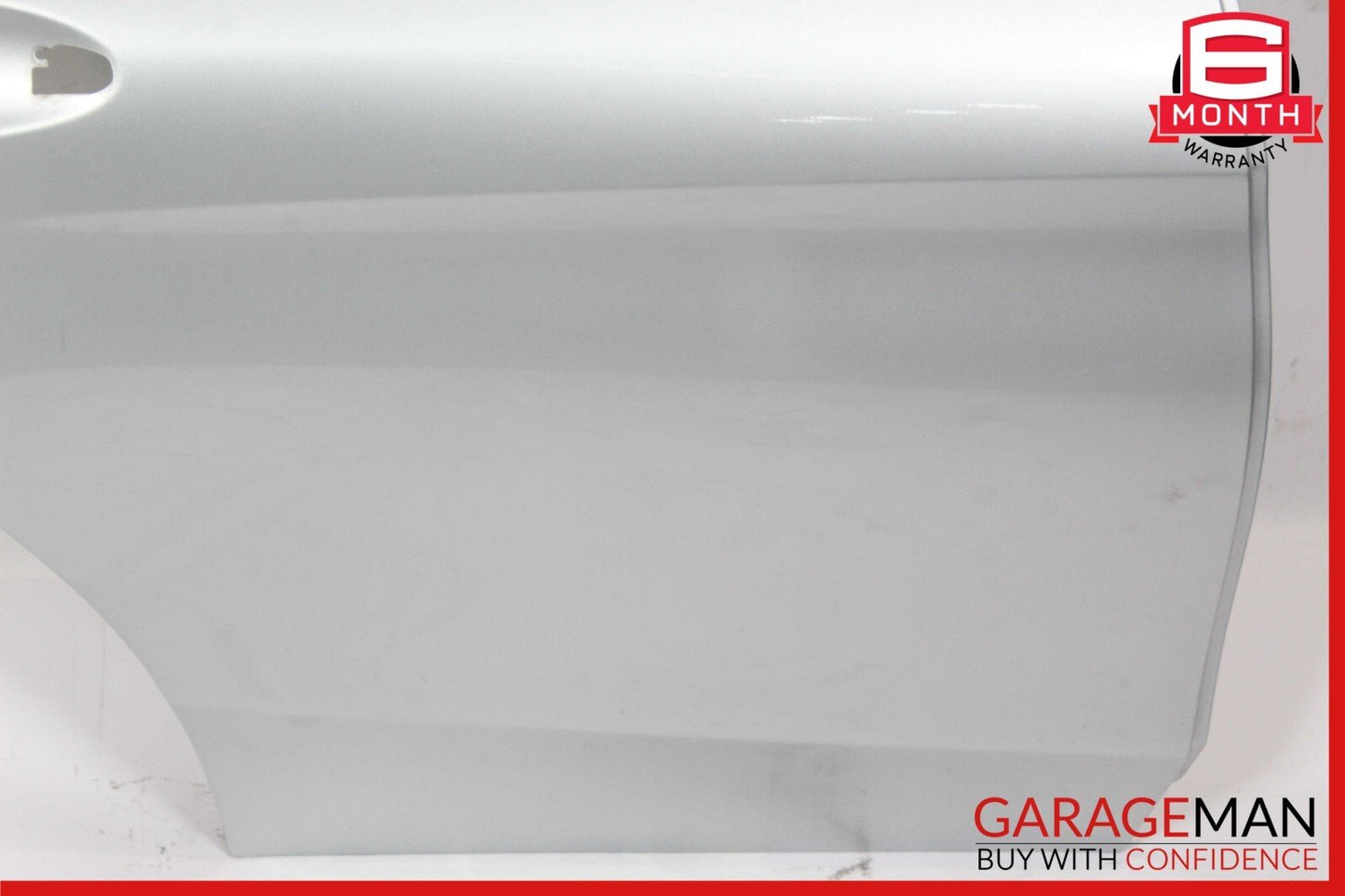 15-20 Mercedes W205 C300 Sedan Rear Right Side Exterior Door Shell Silver OEM