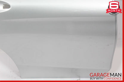 15-20 Mercedes W205 C300 Sedan Rear Right Side Exterior Door Shell Silver OEM