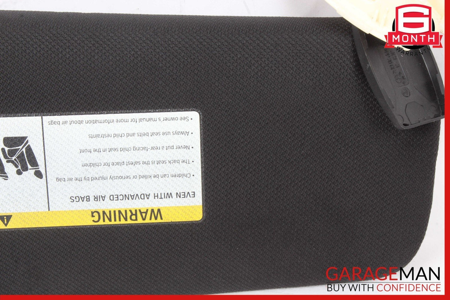 11-16 BMW 550i 535i 528i Left Passenger Side Sun Visor