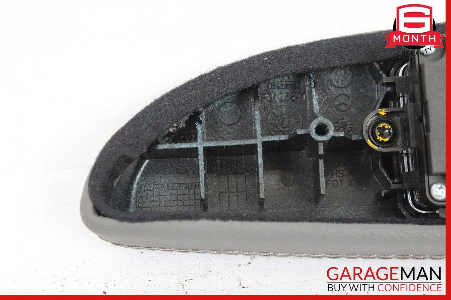07-13 Mercedes W221 S550 Rear Left Side Door Window Switch Control Trim Gray OEM