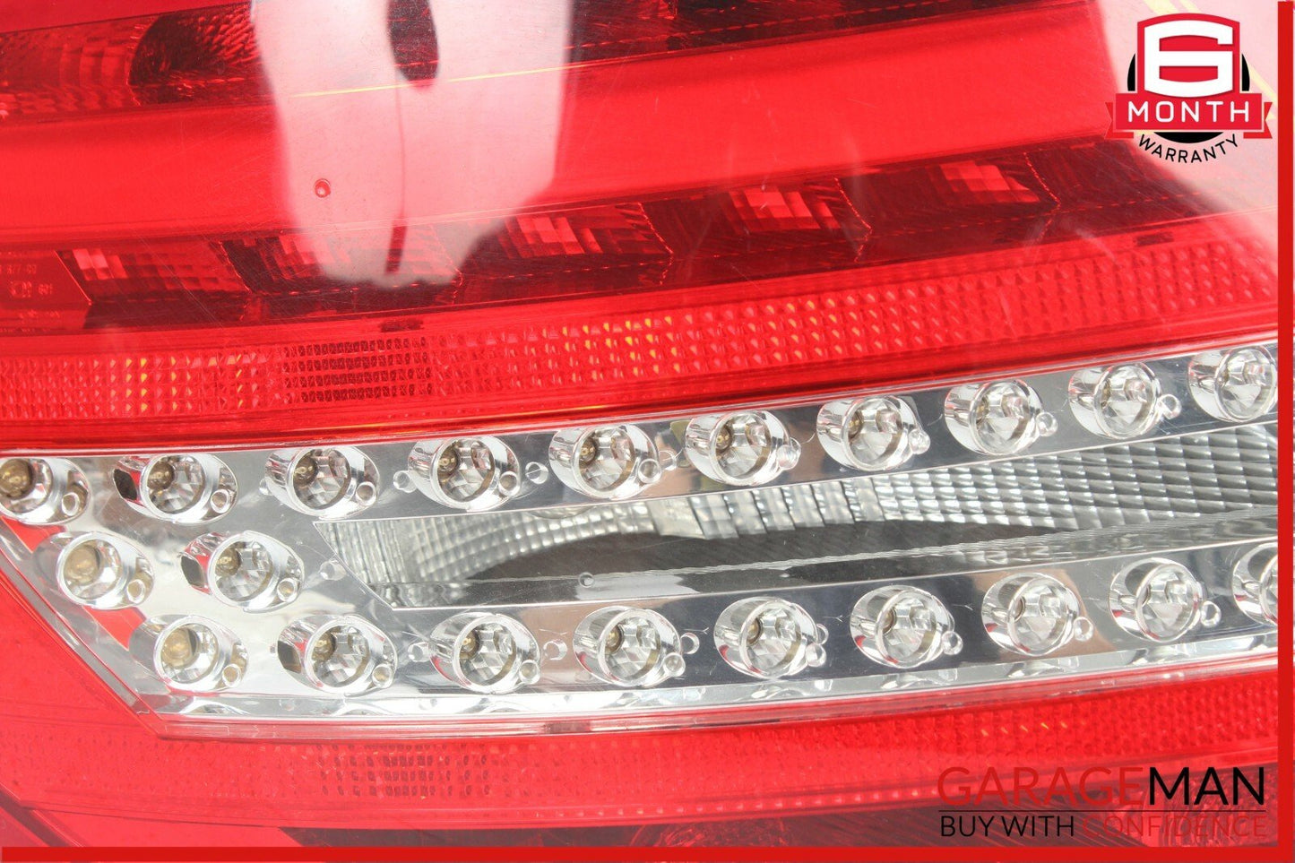 12-14 Mercedes W204 C250 C350 Rear Left Driver Side Taillight Tail Light Lamp