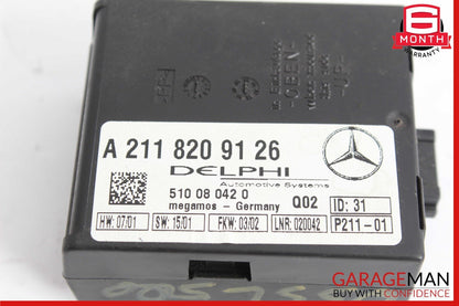 03-06 Mercedes R230 SL500 C230 CLK320 Anti Theft Alarm Module 2118209126 OEM