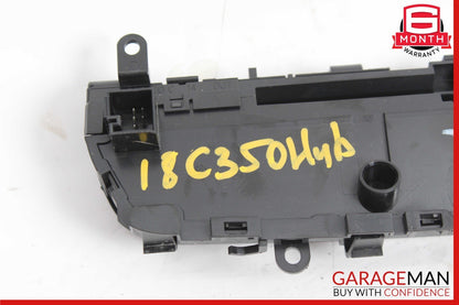 15-19 Mercedes W205 C350e C400 Media Center Dashboard Hazard Control Switch OEM