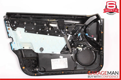 08-14 Mercedes W204 C250 C300 C350 Front Right Interior Door Panel Black OEM
