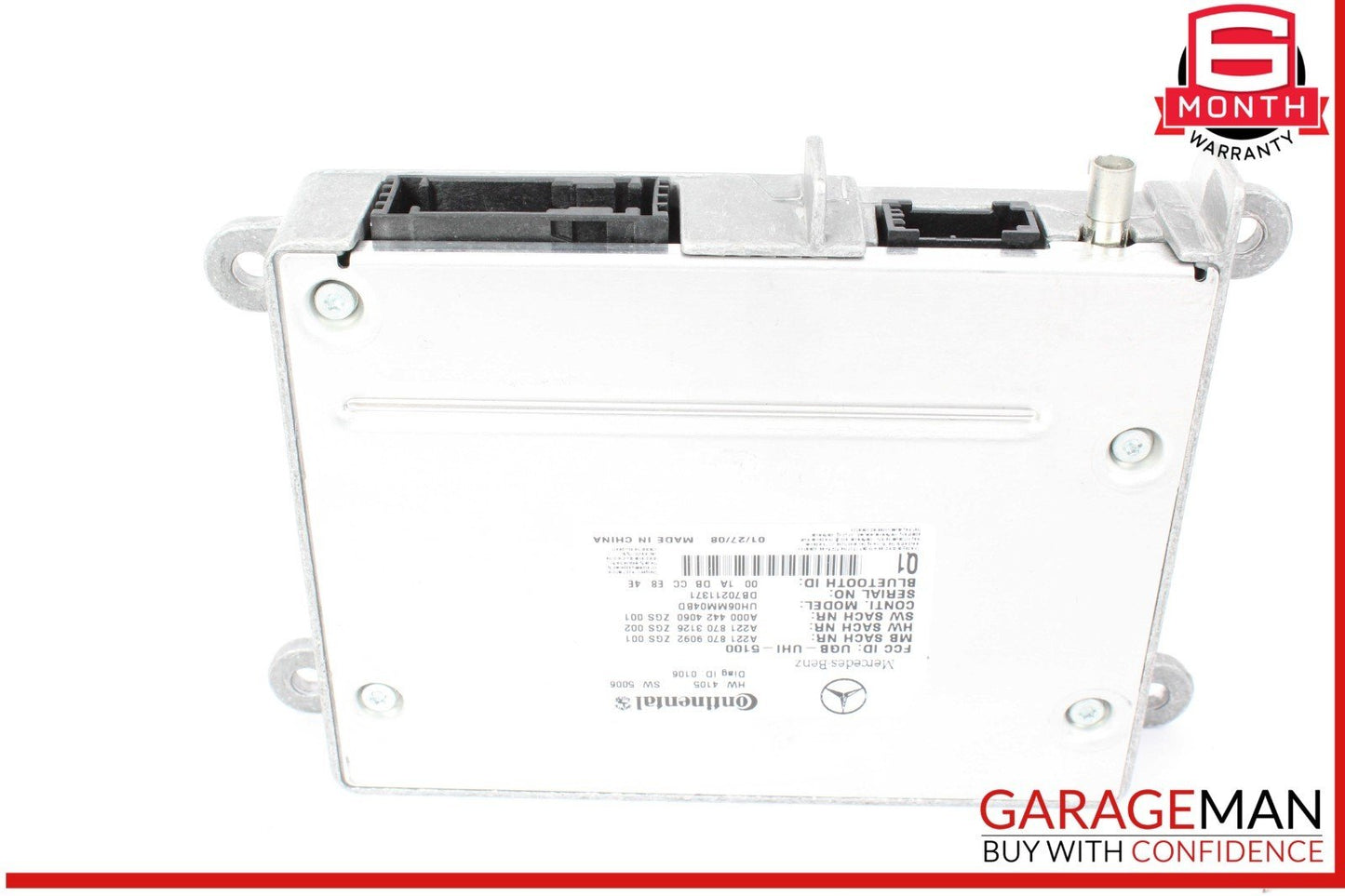 07-13 Mercedes W221 S550 CL550 Bluetooth Communication Controller Module OEM
