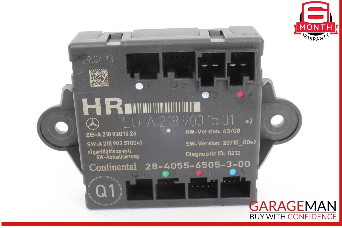 08-18 Mercedes W218 CLS550 Rear Left Side Door Control Module Unit OEM