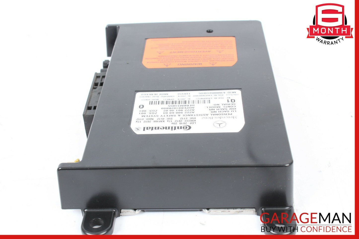 14-15 Mercedes W204 C250 GLK350 Voice Phone Communication Control Module Unit