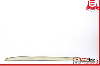 17-20 Audi A4 Quattro Rear Trunk Spoiler Boot Wing Black OEM