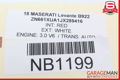 17-20 Maserati Levante S M161 Front Left Side Door Lock Latch Actuator OEM