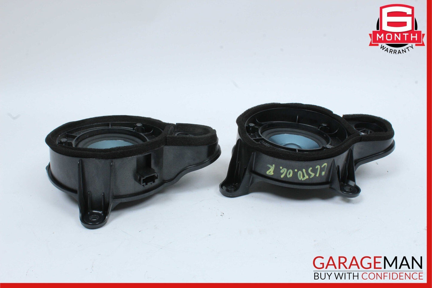 07-13 Mercedes W216 CL550 Rear Left & Right Side Door Tweeter Speaker Set OEM