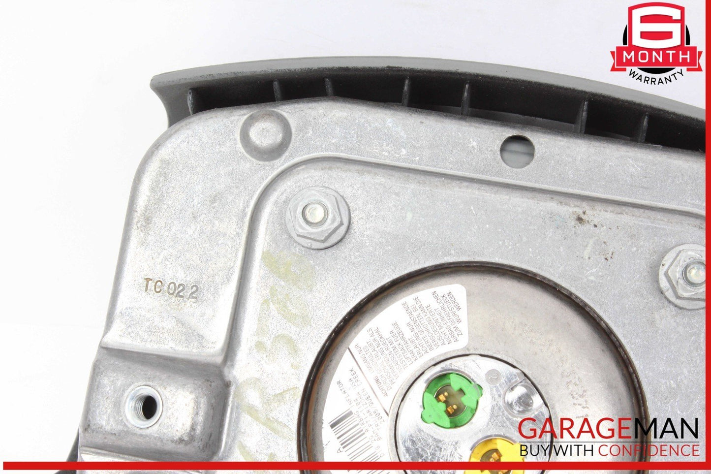 06-08 Mercedes W251 R500 Driver Side Steering Wheel Airbag Air Bag Gray