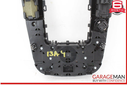 13-16 Audi A4 Q5 SQ5 Front Center Console Trim Panel w/ Switches 8T0919611C OEM