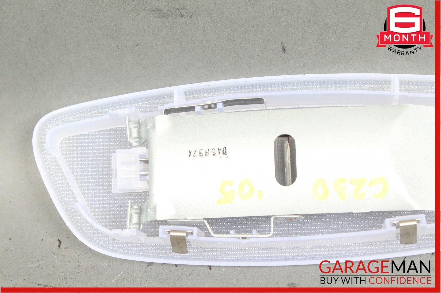 01-07 Mercedes W203 C230 Rear Center Interior Dome Light Lamp OEM