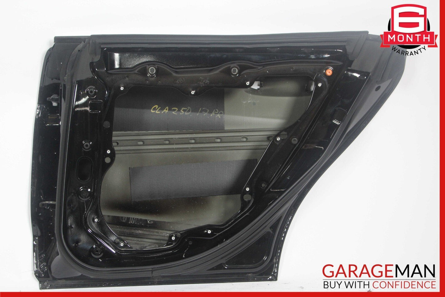 14-18 Mercedes W117 CLA250 Rear Right Side Exterior Door Shell Panel Black OEM