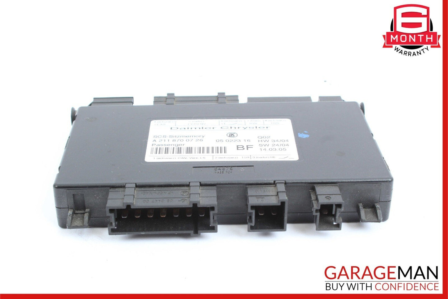 03-12 Mercedes R171 SLK280 CLS500 Front Right Side Seat Control Module Unit OEM