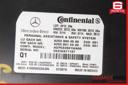 10-20 Mercedes W222 S550 C400 GLA250 SL400 Communication Control Module Unit OEM