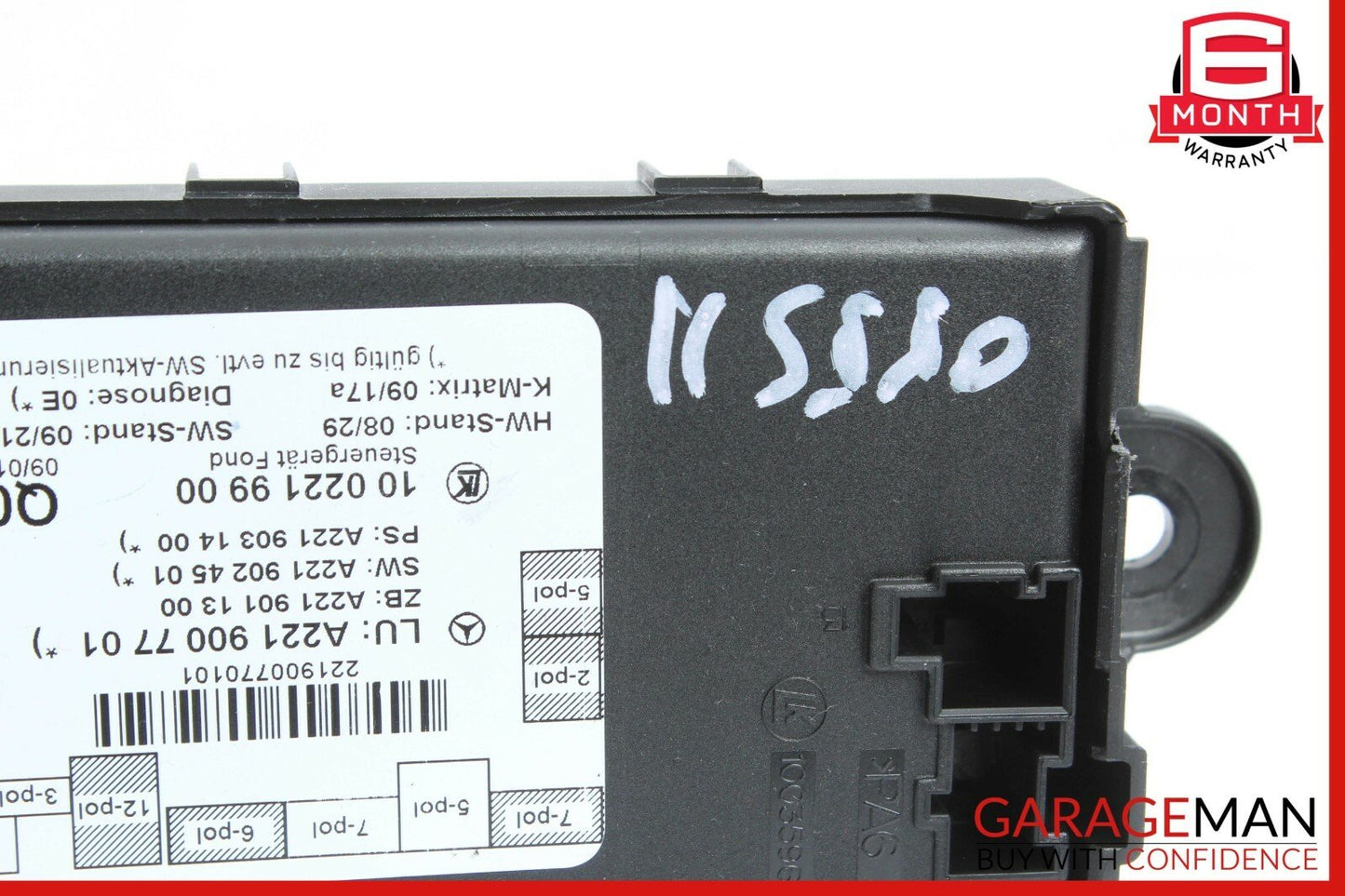 10-13 Mercedes W221 S550 S63 AMG Rear Left or Right Door Control Module OEM