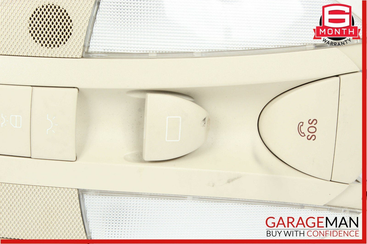 06-09 Mercedes W219 CLS500 Front Overhead Dome Light Reading Map Lamp Beige