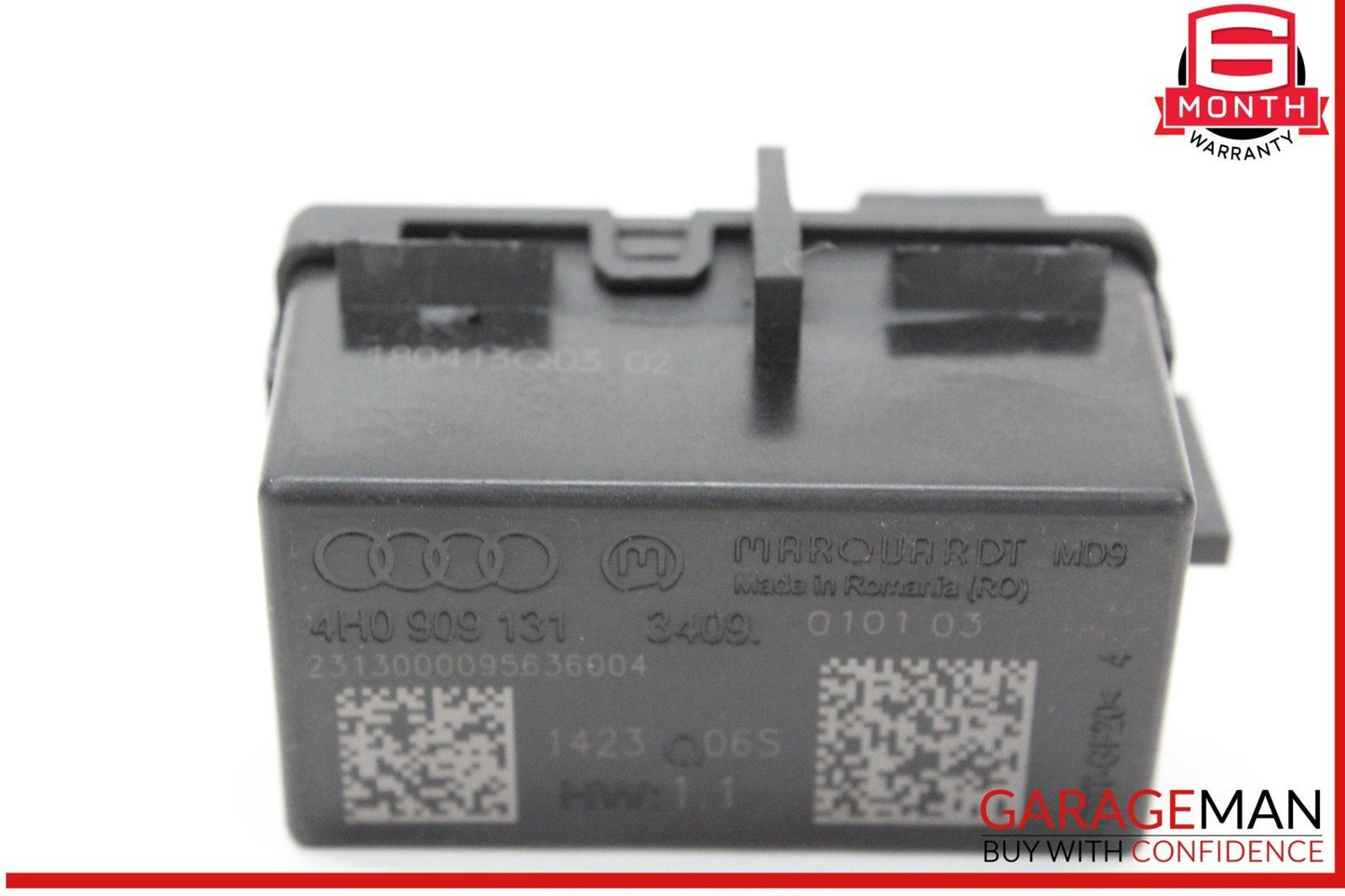 12-18 Audi A6 A7 Ignition Switch Control Lock Relay Module 4H0909131 OEM