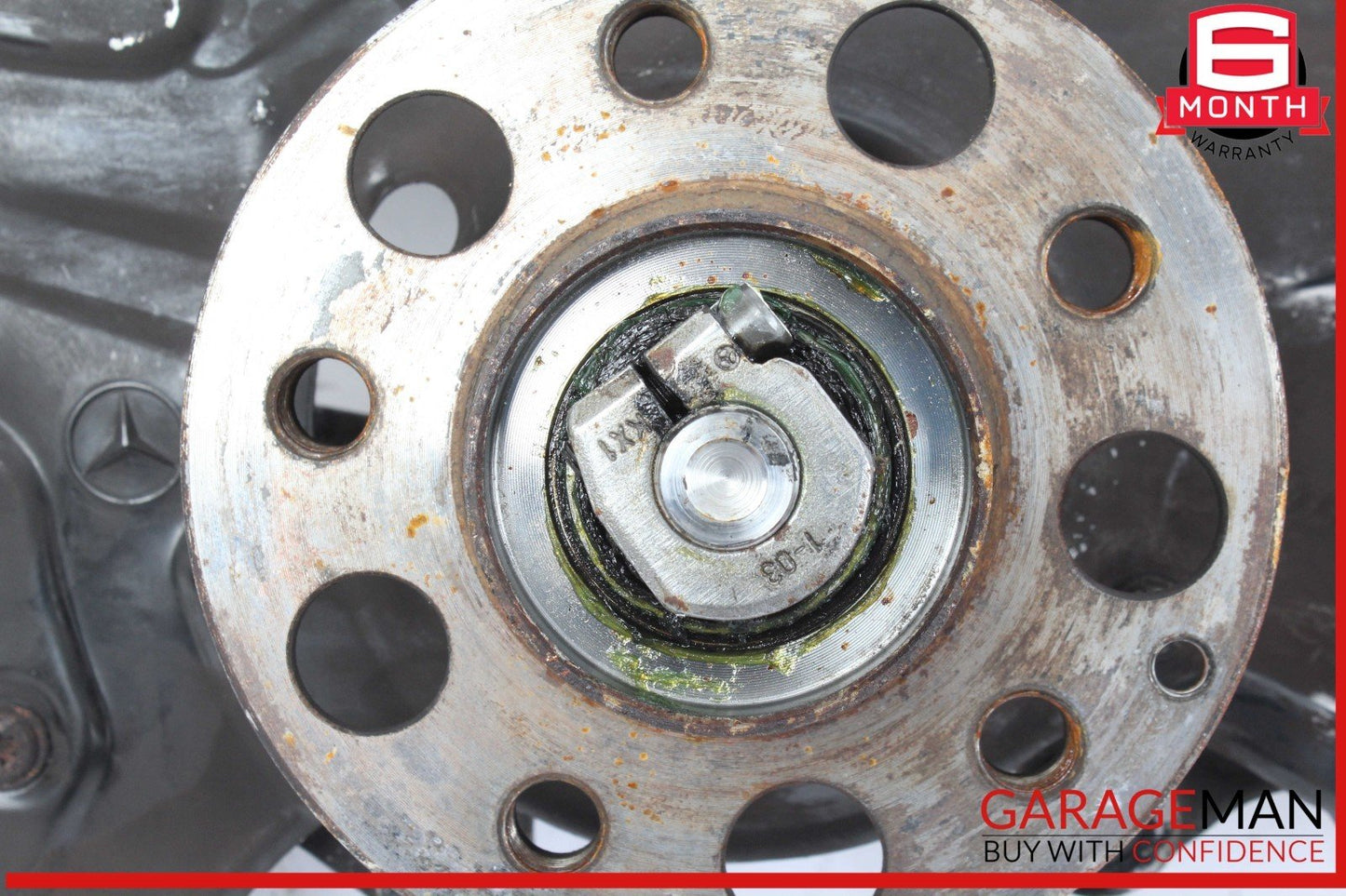 03-12 Mercedes R230 SL500 Front Left Driver Side Spindle Knuckle Wheel Hub OEM