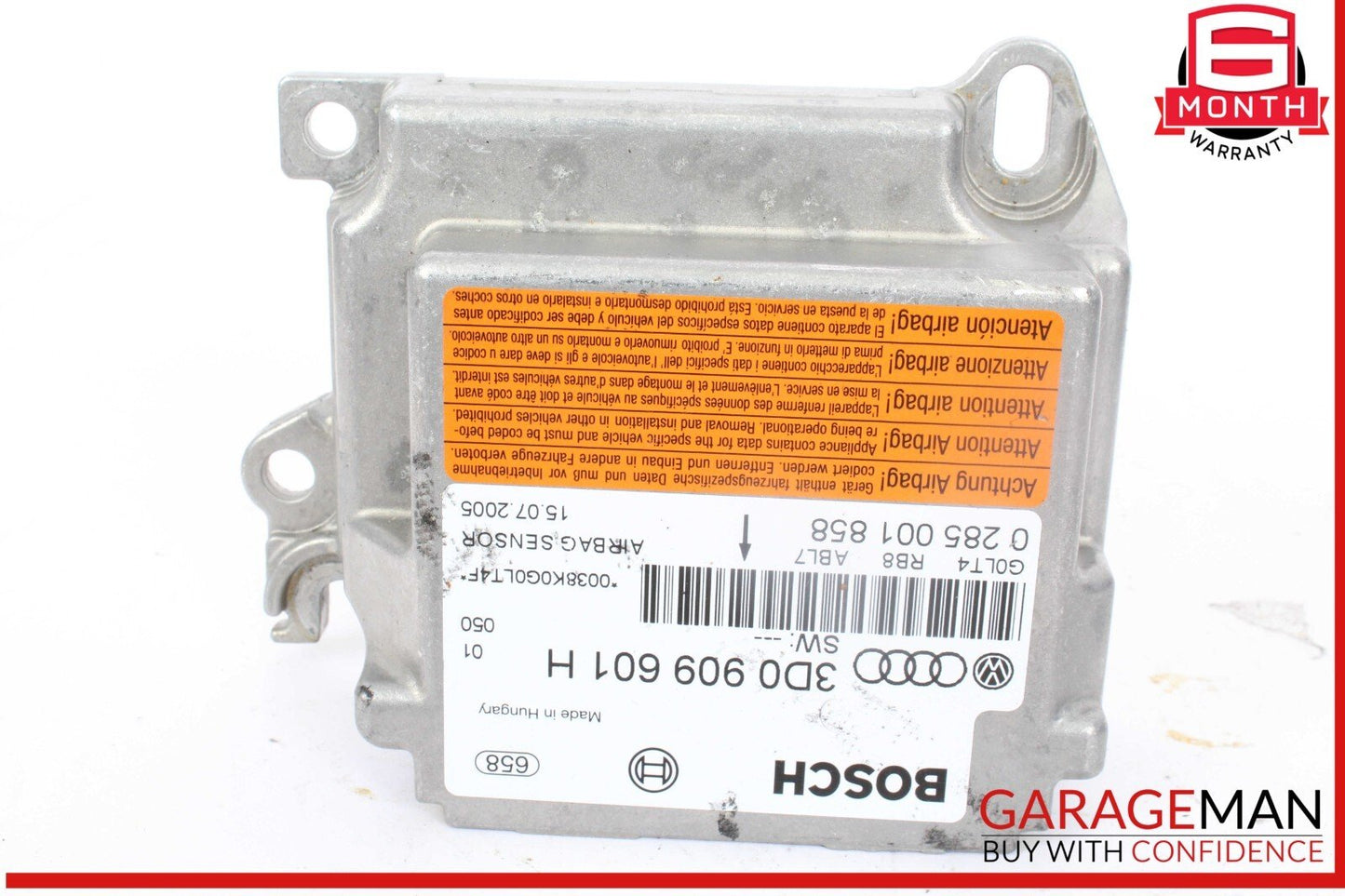 03-10 Porsche Cayenne 955 957 Crash Sensor Control Module Unit 3D0909601H OEM