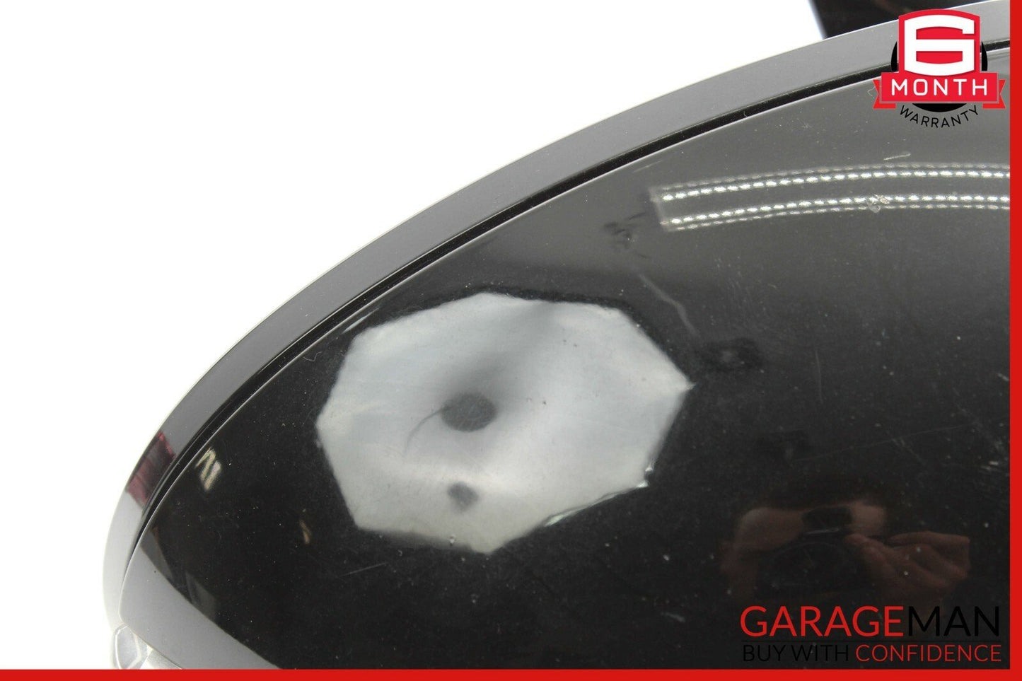 06-08 Mercedes W219 CLS55 AMG Front Right Side Mirror Door Rear View Black OEM
