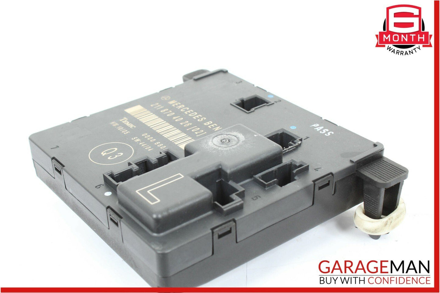 03-09 Mercedes E350 E63 AMG Rear Left Driver Side Door Control Module Unit