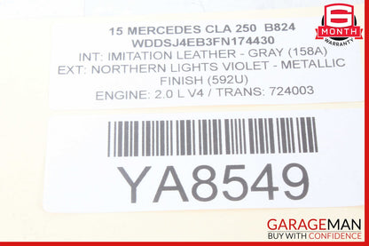 14-19 Mercedes W117 CLA250 Front Center AC A/C Air Vent Nozzle Trim Grill OEM