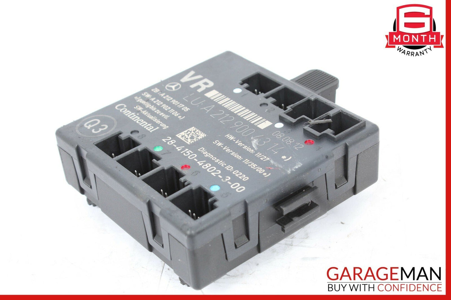08-14 Mercedes W204 C250 C300 C350 Front Right Side Door Control Module Unit
