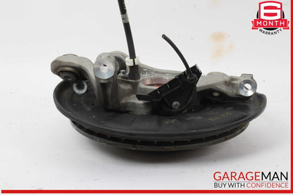 08-17 Mercedes W207 E350 C300 Rear Left Side Spindle Knuckle Hub w/ Rotor Disc