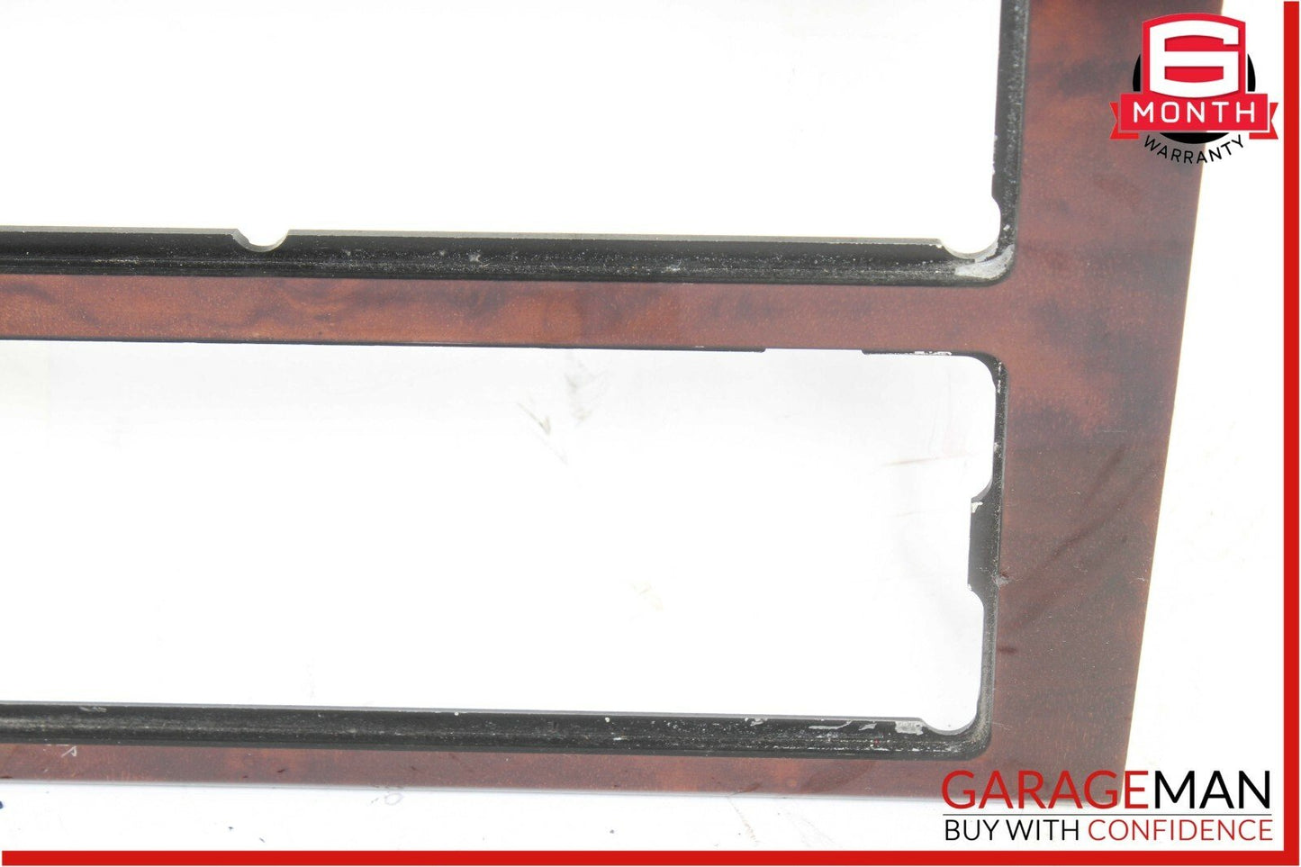 98-02 Mercedes W210 E320 E420 Front Center Console Dash Hazard Switch Trim Wood