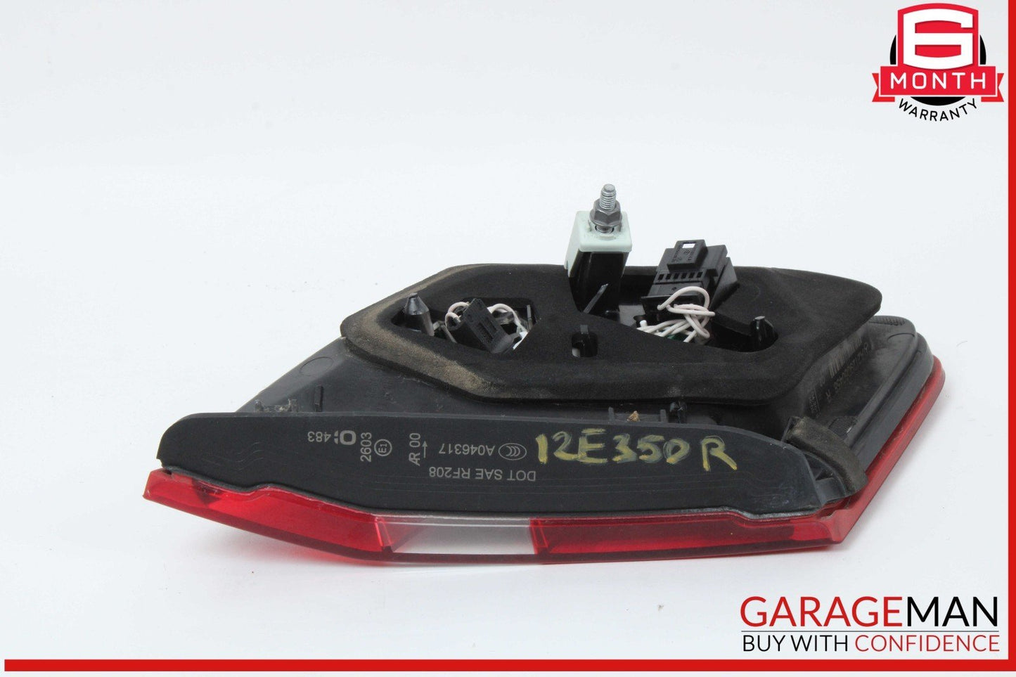 10-13 Mercedes W212 E350 E550 Rear Right Passenger Side Inner Tail Light Lamp