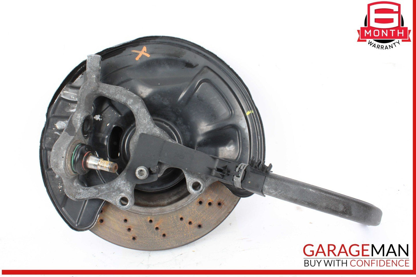 03-11 Mercedes R230 SL500 Front Right Side Spindle Knuckle w/ Disc Rotor OEM
