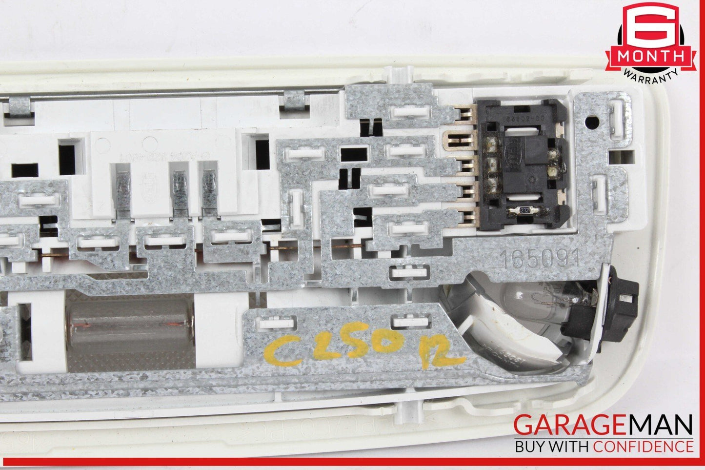 08-21 Mercedes W204 C250 GLK350 Rear Overhead Dome Light 2048204901 OEM