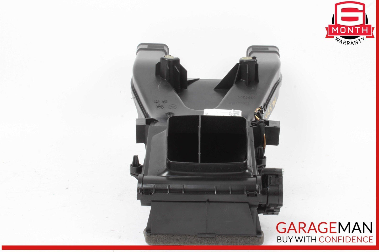 12-15 Mercedes W166 ML350 4MATIC Rear Console Air Flow Vent Duct Tube OEM
