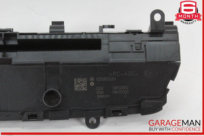 15-19 Mercedes W205 C300 C400 Media Center Dashboard Hazard Control Switch OEM