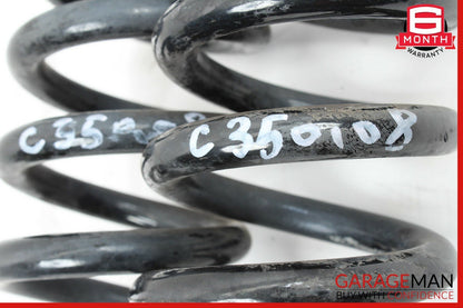 08-14 Mercedes W204 C350 Rear Right & Left Shock Absorber Coil Spring Set OEM