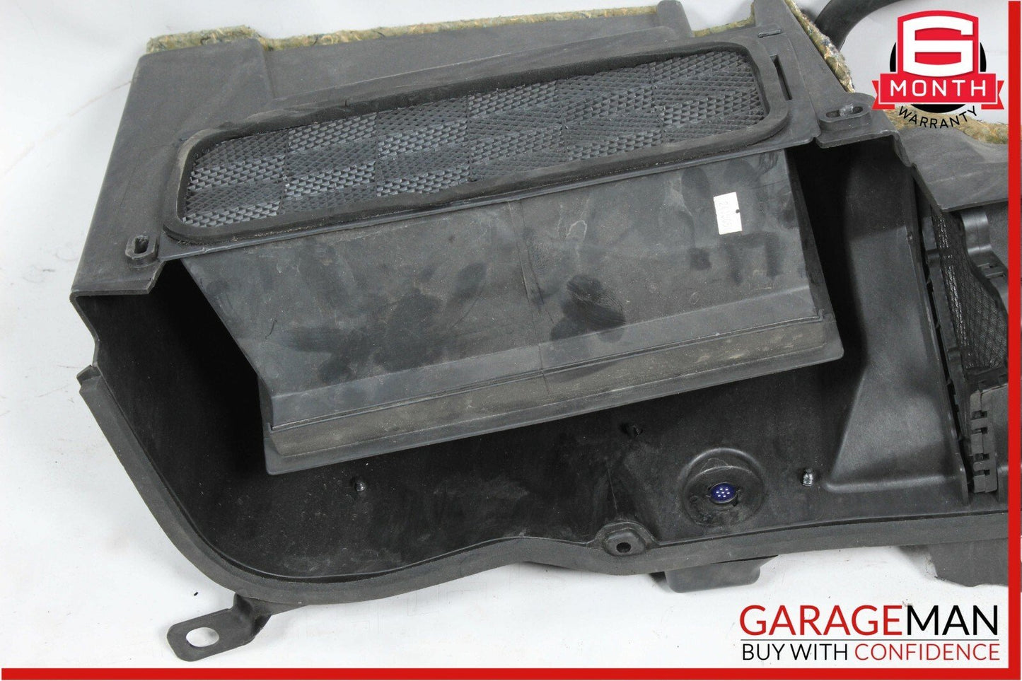 10-15 Jaguar XJ Radiator AC A/C Air Duct Shroud Hose Cover Assembly OEM