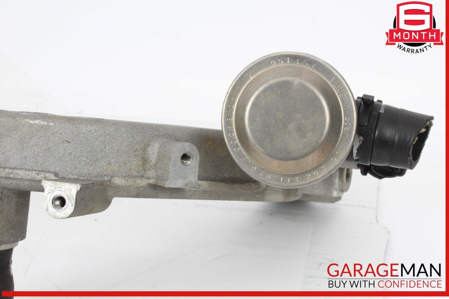 03-06 Porsche Cayenne 955 Engine Coolant Distributor Tube / Pipe 9481061514 OEM