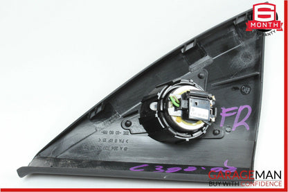 08-14 Mercedes W204 C300 Front Right Side Door Panel Tweeter Speaker Trim Cover