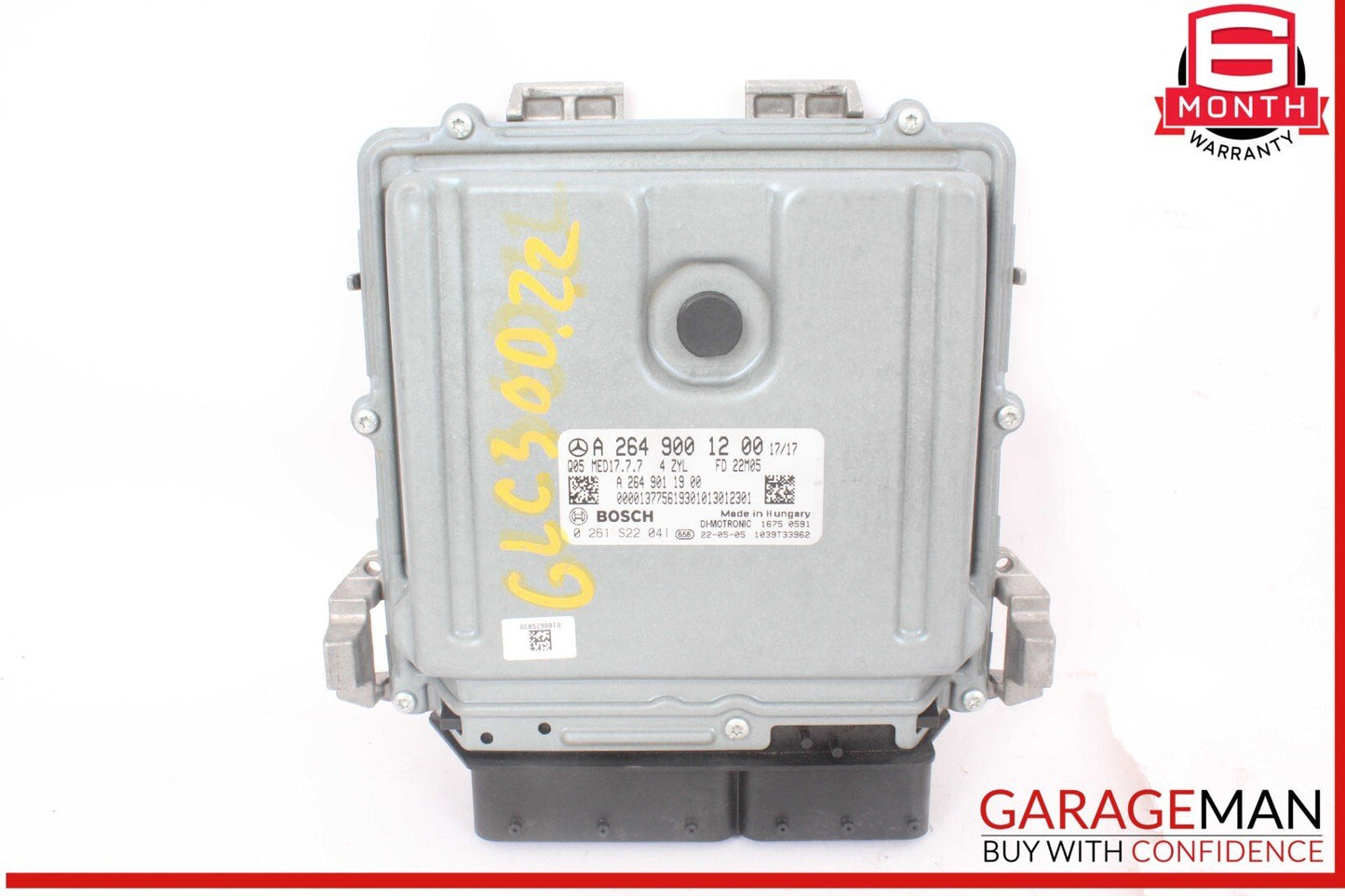 16-22 Mercedes X253 GLC300 4MATIC Engine Control Module Unit ECU ECM OEM