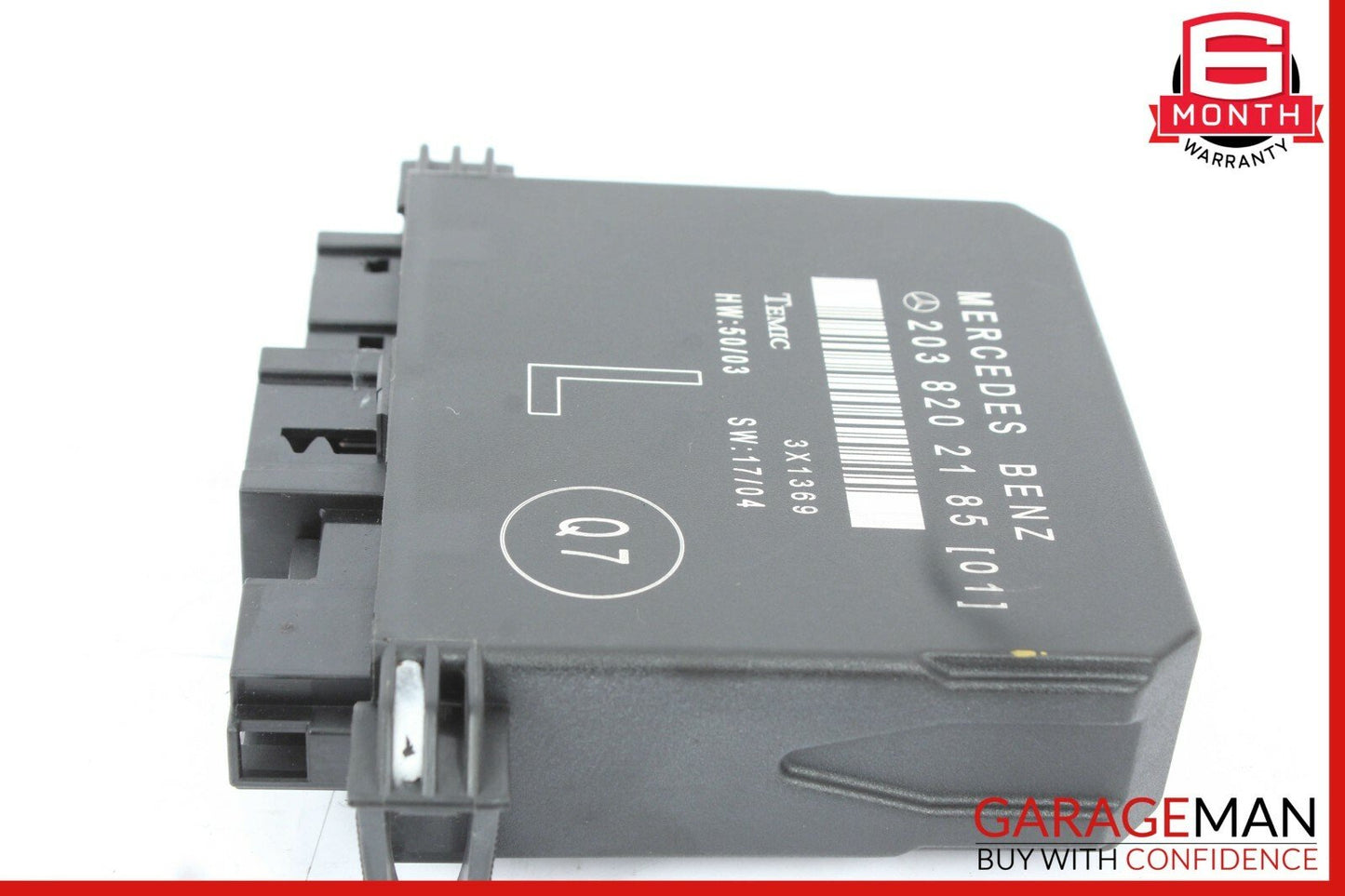 01-07 Mercedes W203 C230 C320 C55 AMG Rear Left Side Door Controller Module