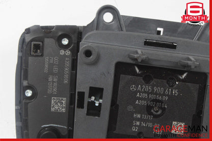 16-18 MERCEDES W205 C300 CENTER CONSOLE RADIO AUDIO CONTROL SWITCH OEM