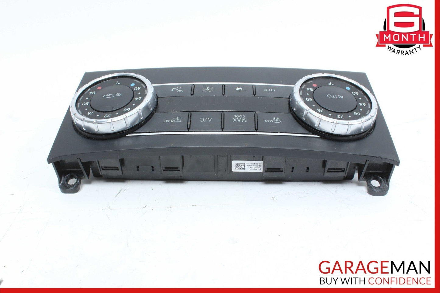 12-14 Mercedes W204 C250 C63 AMG AC A/C Heater Climate Control Trim Cover Assy